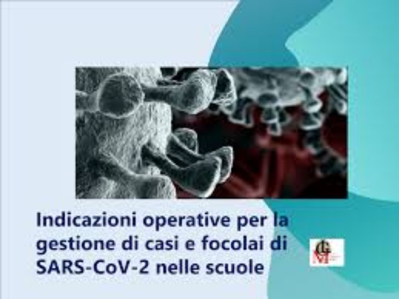 Indicazioni operative per la gestione di casi e focolai di SARS-CoV2