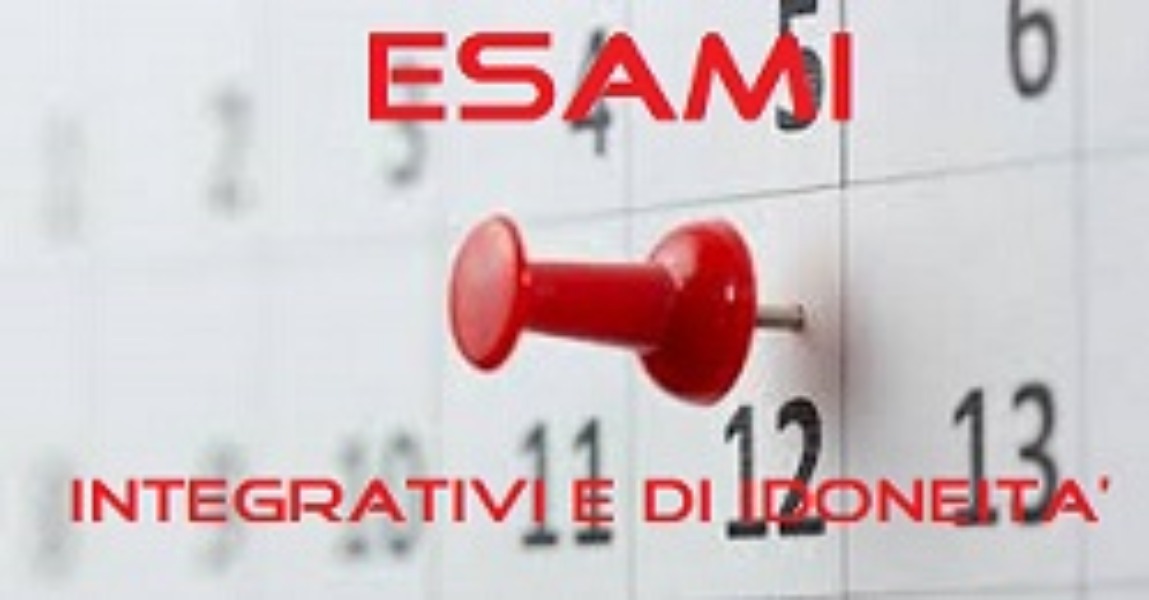 Commissione Esami Idonietà - Integrativi sessione settembre 2019