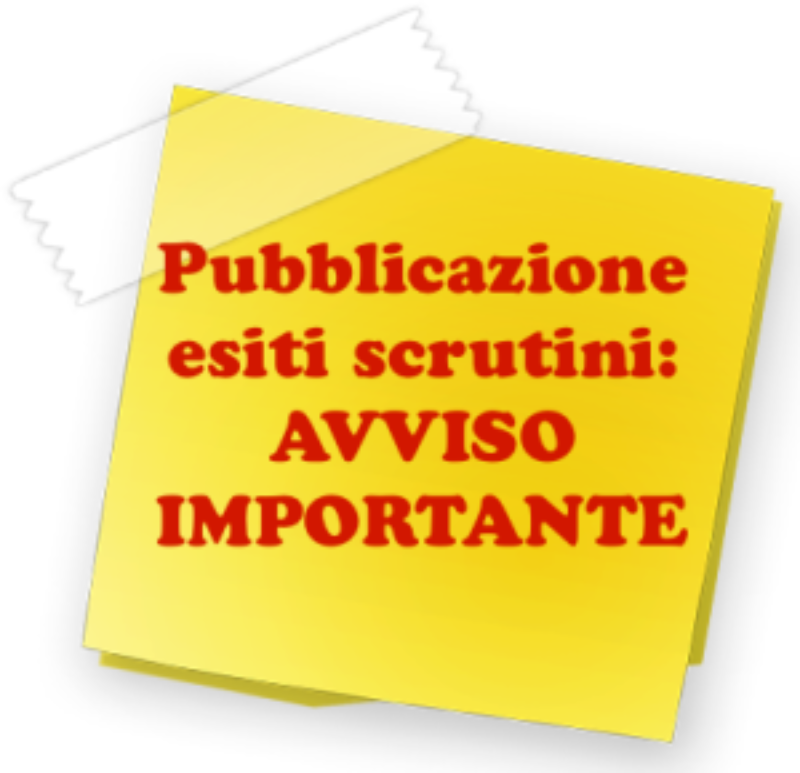 Avviso Alunni - Esiti scrutini di ammissione alla classe successiva