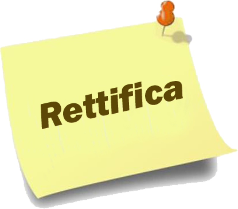 CONSIGLI DI CLASSE - RETTIFICA
